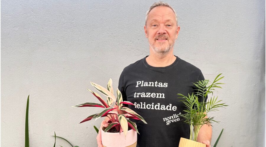 Empreendedor dinamarquês cria e-commerce de plantas e vende para todo Brasil
