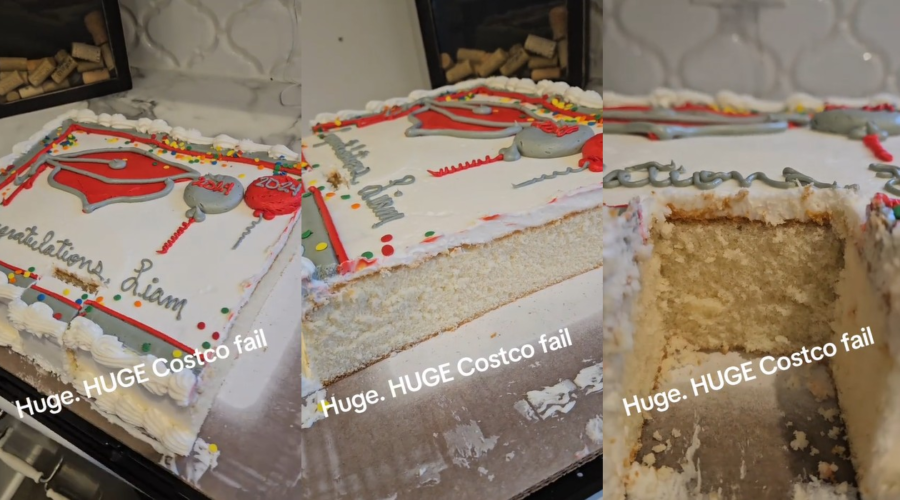 Mulher reclama de bolo nas redes, e usuários fazem piada: ‘Já chamou as autoridades?’