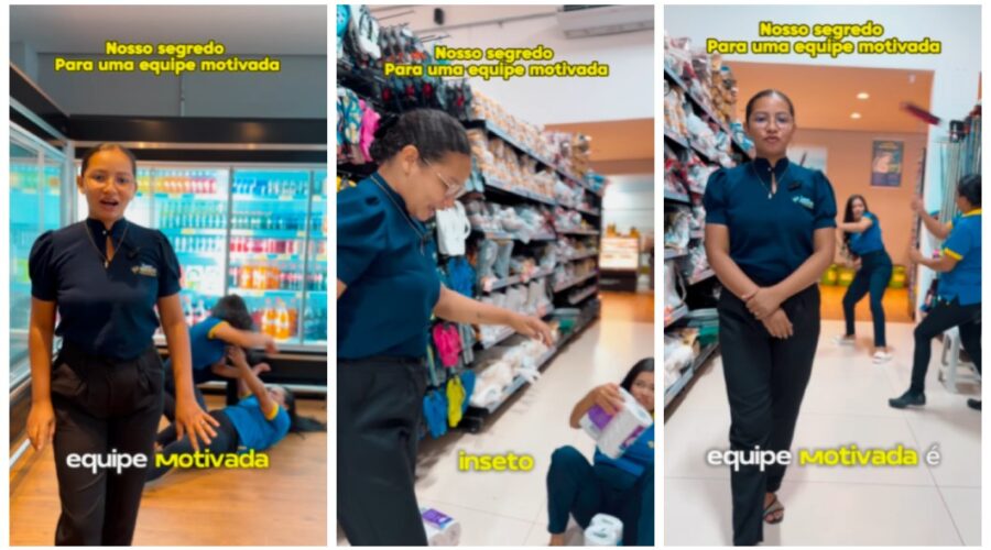 Supermercado viraliza ao mostrar ‘segredo’ para uma equipe motivada – enquanto funcionários brigam