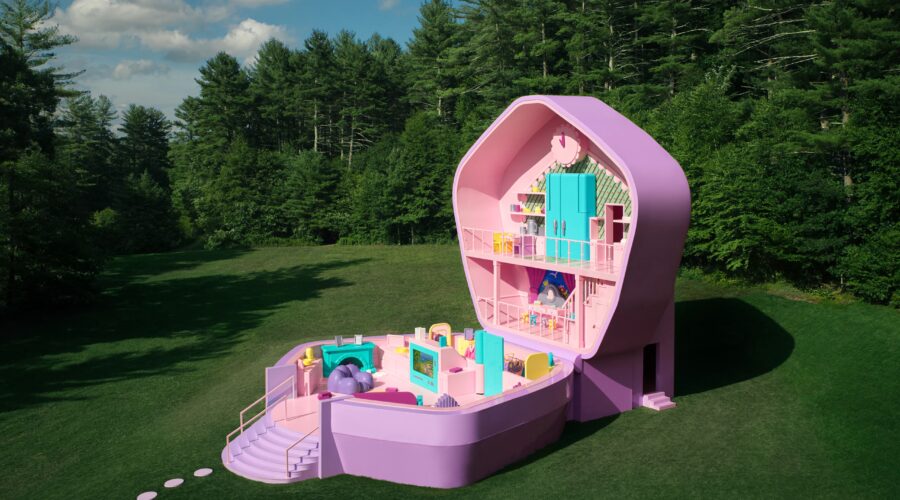 Airbnb disponibiliza casa da boneca Polly Pocket para hospedagem; veja fotos