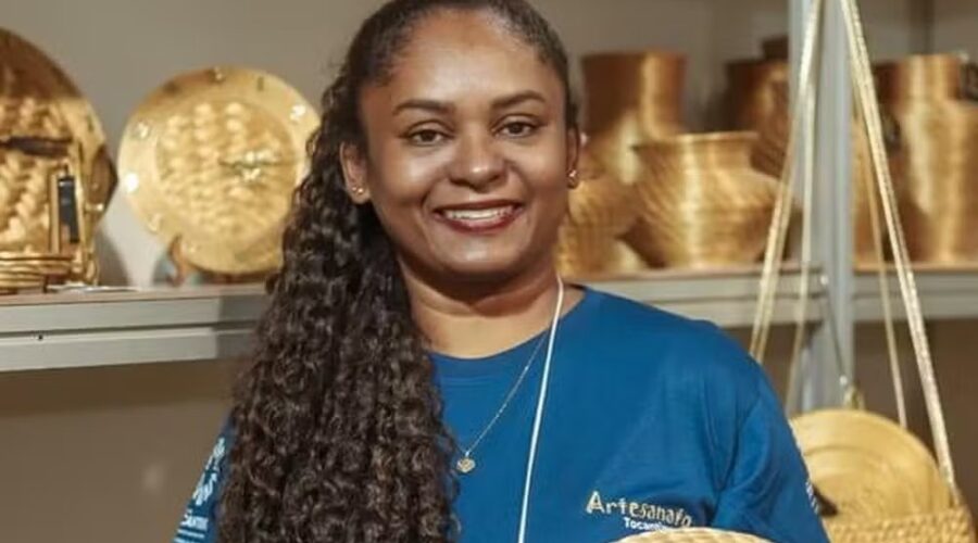 Programa da ApexBrasil ajuda artesã tocantinense a conquistar mercado internacional