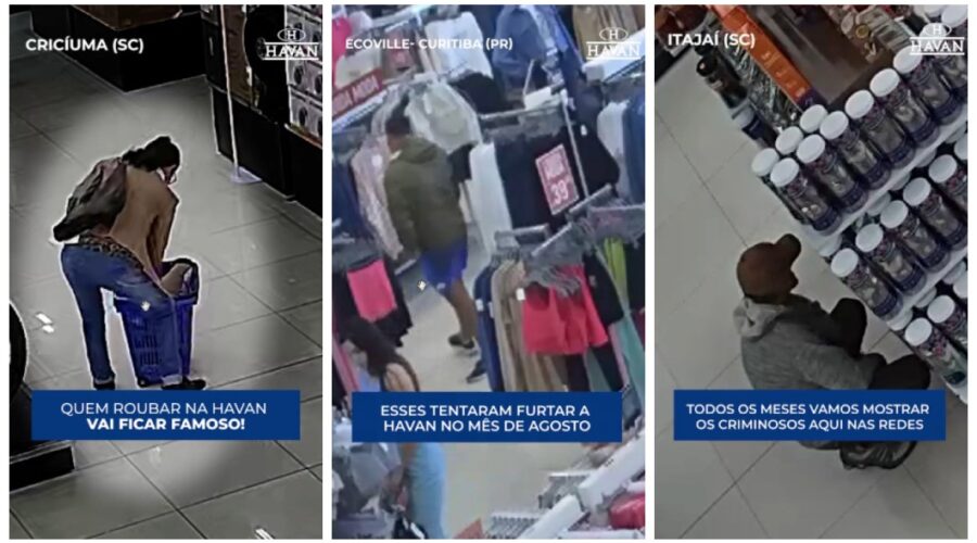 Havan publica vídeo expondo supostos furtos em lojas: ‘Se não quiser aparecer é só não furtar’