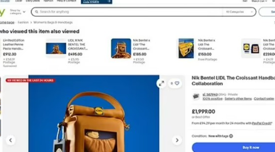 Bolsa criada por uma padaria é vendida por até R$ 14 mil na internet; Entenda