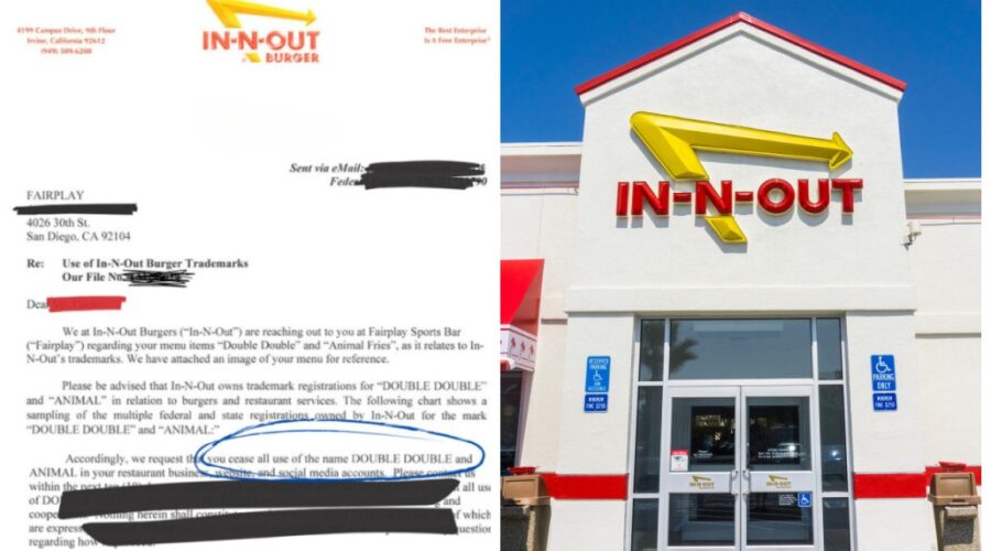 Gigante do fast-food notifica pequeno estabelecimento por semelhança em nomes de pratos