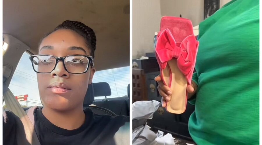 Cliente viraliza ao mostrar sapatos ‘novos’ comprados na internet, que chegaram com marcas de dedos