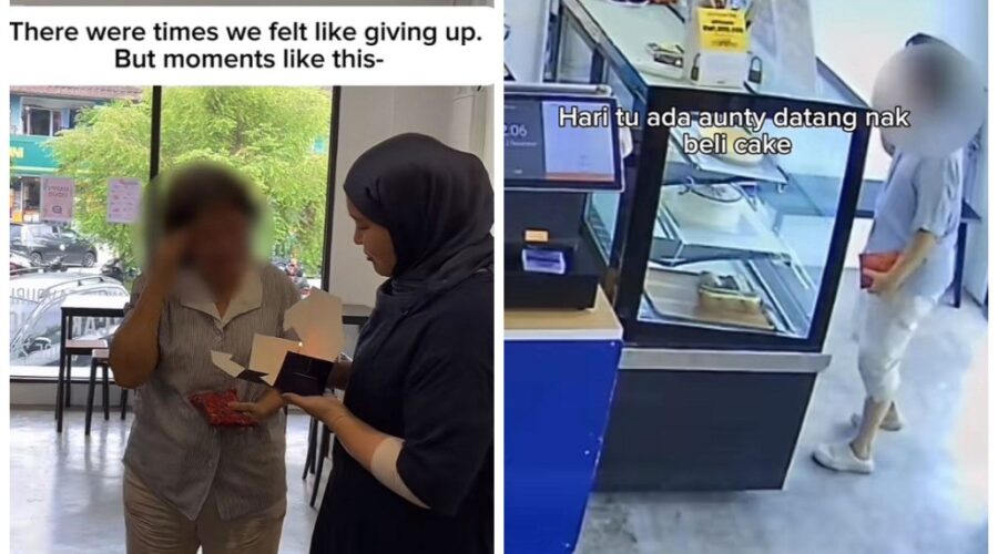 Padaria viraliza ao presentear idosa que comprava bolo para comemorar aniversário sozinha