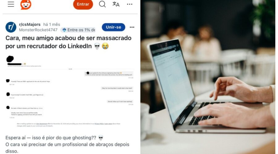 Recrutador causa polêmica com resposta irônica a candidato em processo seletivo: ‘Poupe-se’