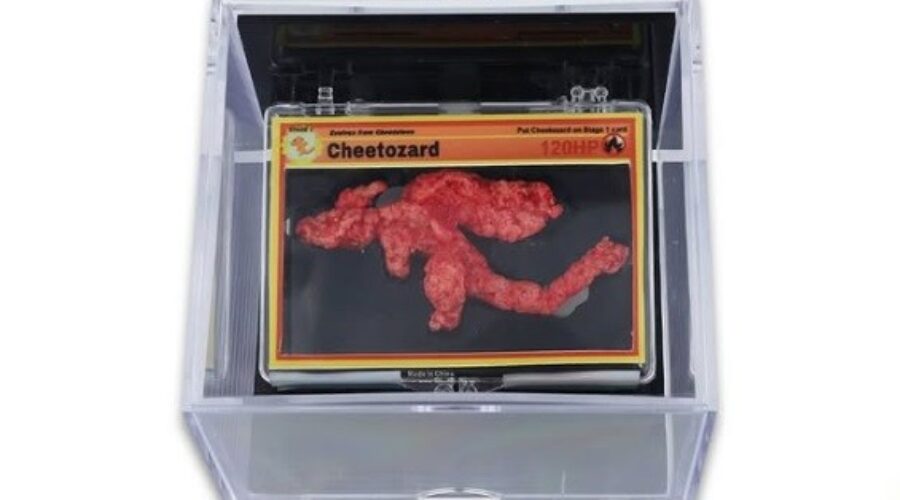Salgadinho em formato de Pokémon é vendido por R$ 440 mil em casa de leilão nos EUA