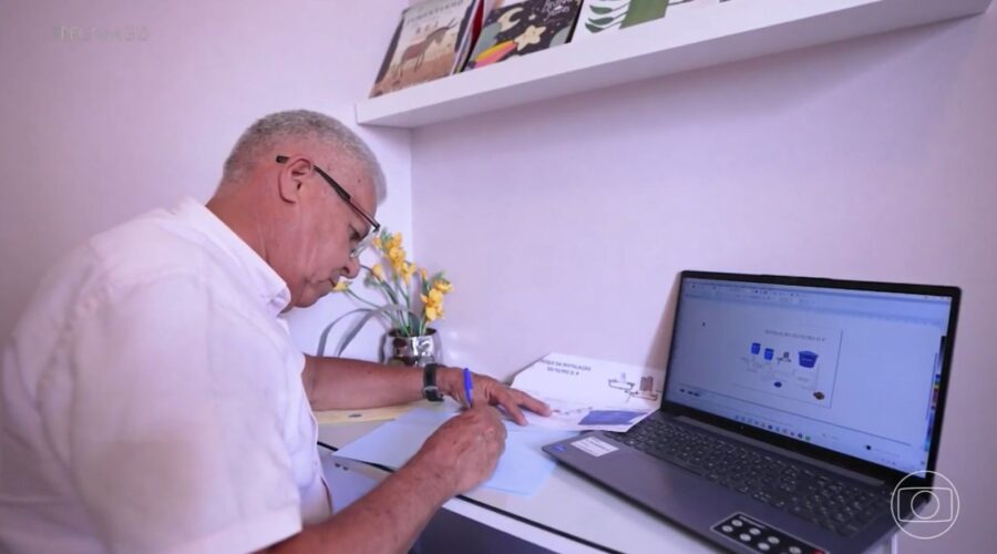 Empreendedor cria sistema de reúso de água e fatura R$ 80 mil por ano