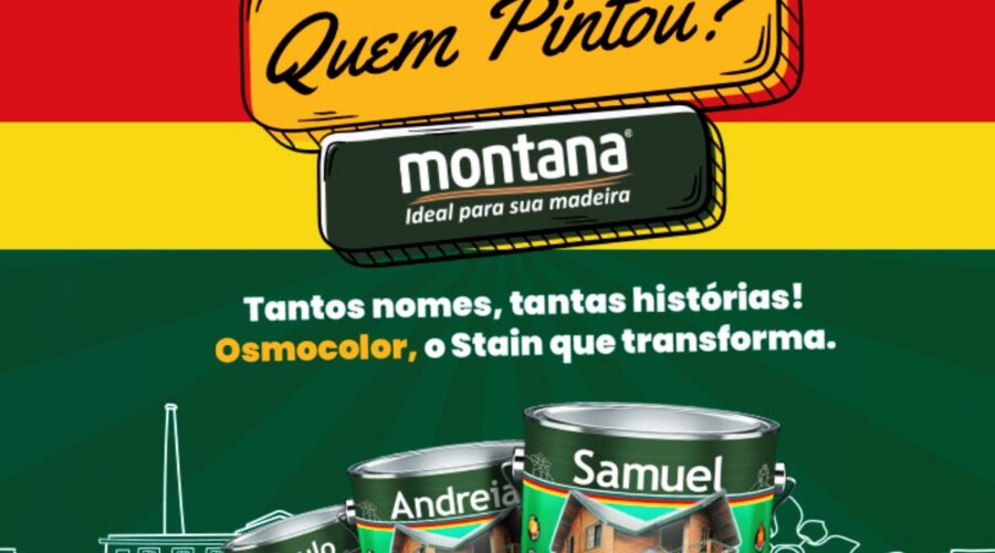 Com latas personalizadas, Montana Química moderniza experiência de consumo do Osmocolor