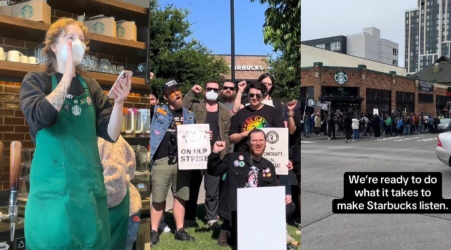 Funcionários da Starbucks entram em greve nos EUA em 75 lojas por conta de regra sobre uniforme