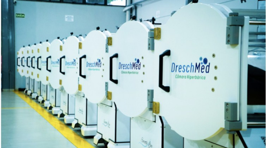 DreschMed estreia na Hospitalar 2025 com câmara hiperbárica monoplace de alta tecnologia