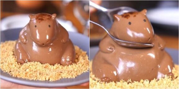 panacotta-em-formato-de-capivara-viraliza-e-restaurante-do-ms-aumenta-faturamento-em-30%