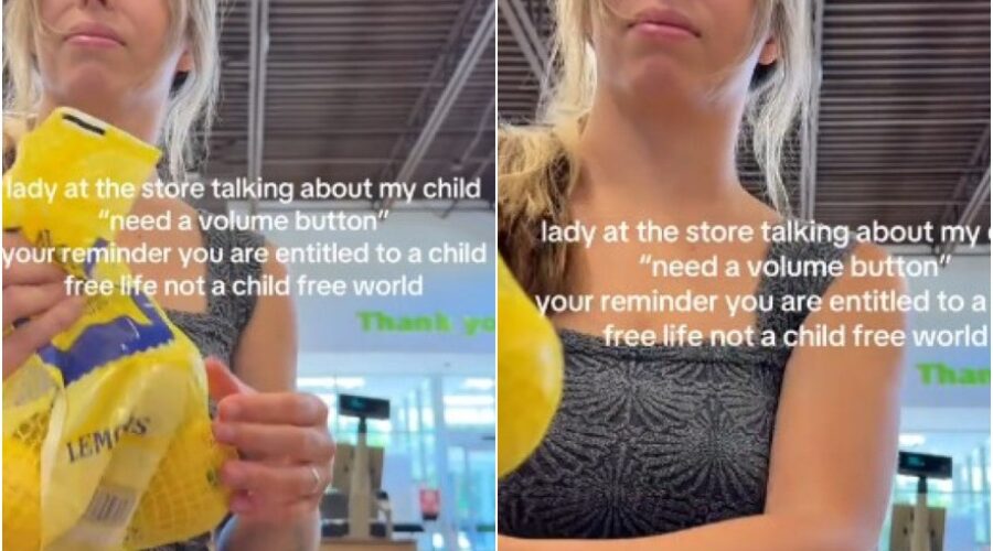 Comentário sobre bebê em supermercado gera reação de mãe e divide opiniões: ‘Botão de volume’